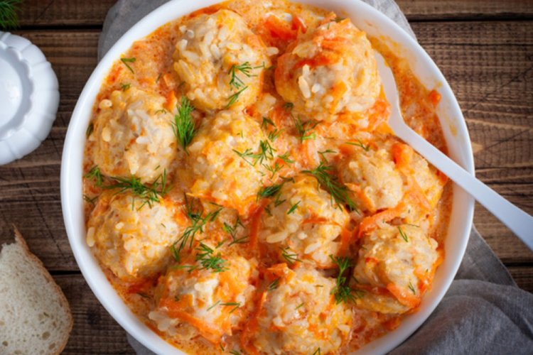 Ежики из фарша в мультиварке