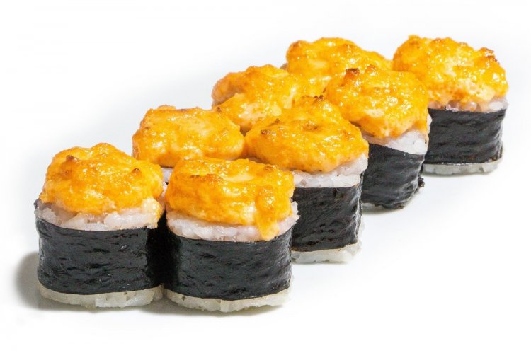 Запеченные роллы с тунцом