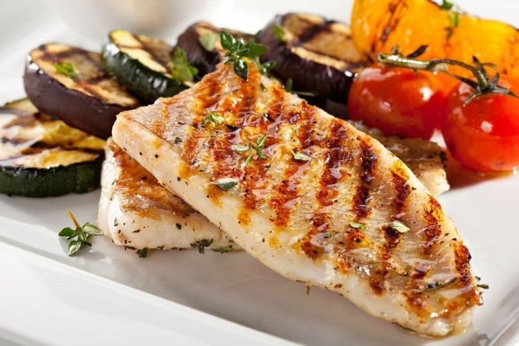 Филе минтая на сковороде-гриль