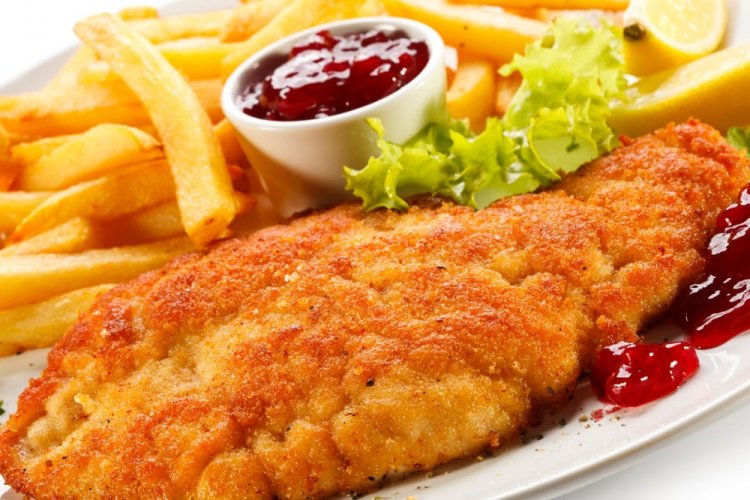 Аргентинский шницель из куриного филе