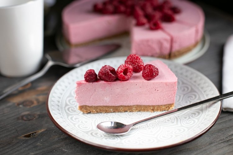 Ягодный чизкейк без выпечки