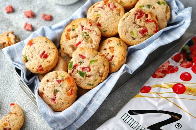 Печенье с цукатами