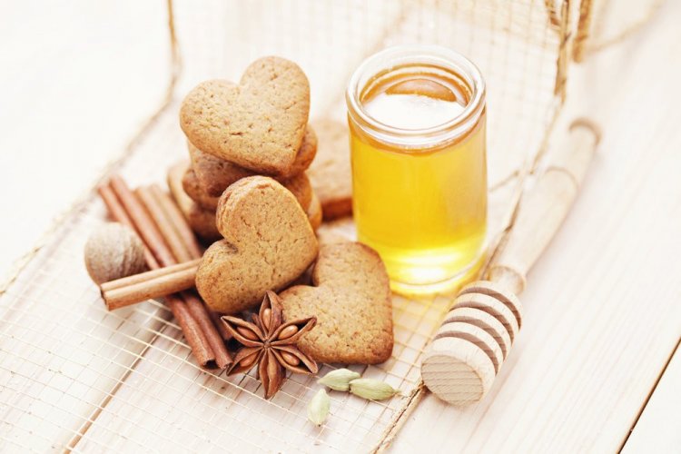 Печенье с имбирем и медом