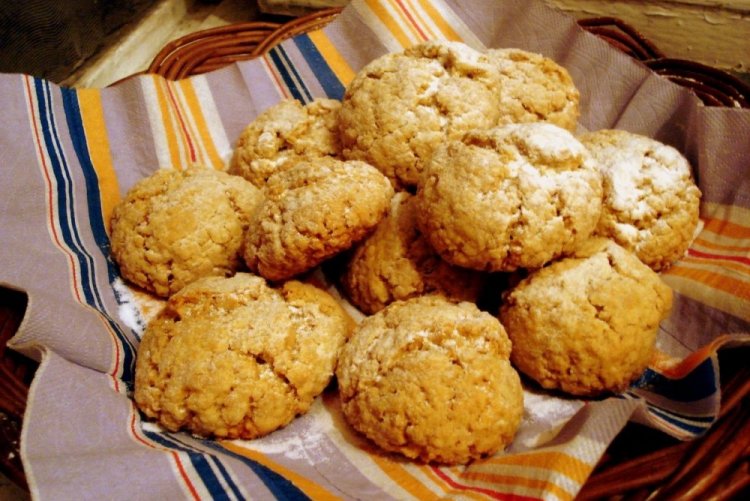 Творожное печенье с бананом