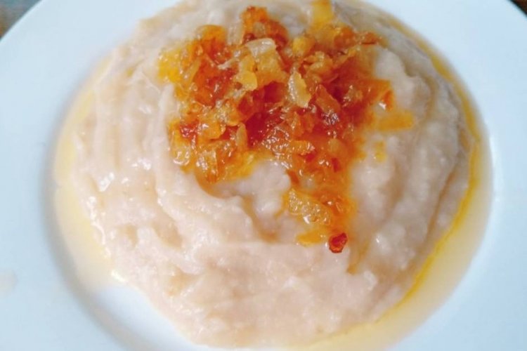 Пюре из фасоли