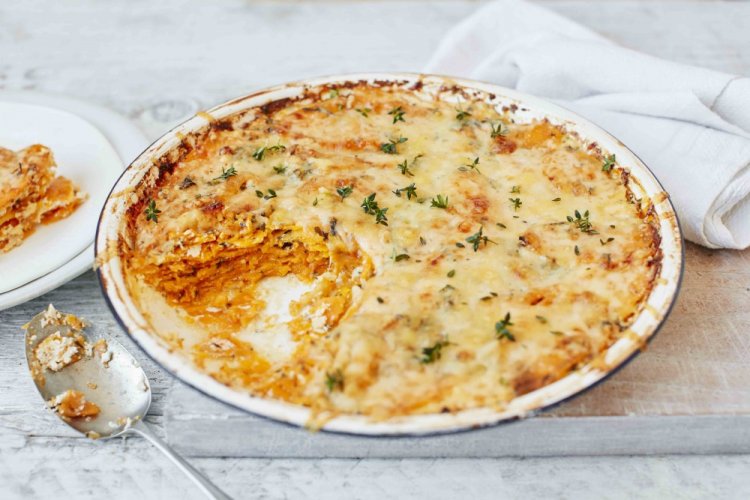 Гратен из батата