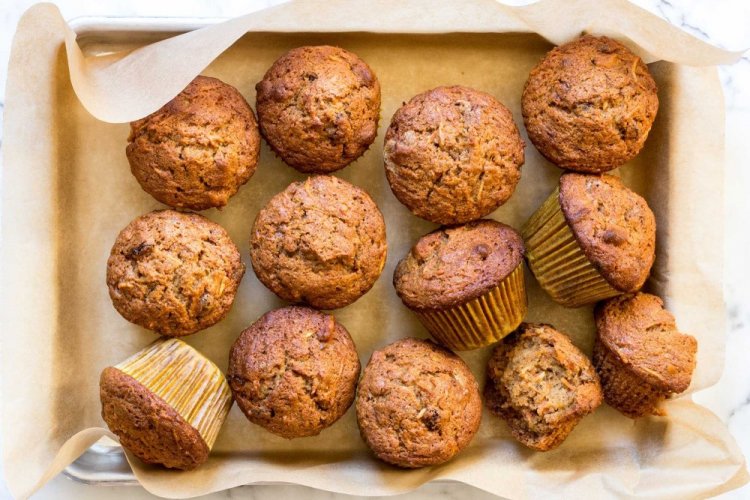 Морковные кексы с какао