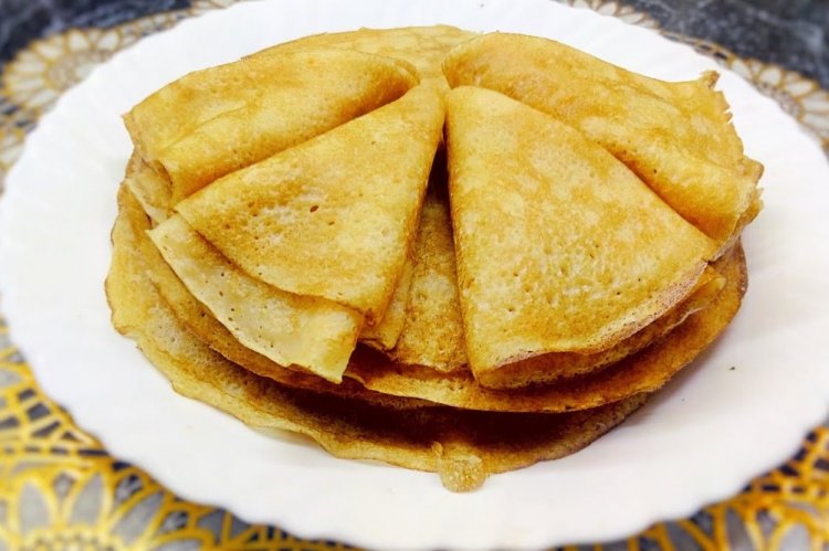 Дрожжевые блины из тыквы