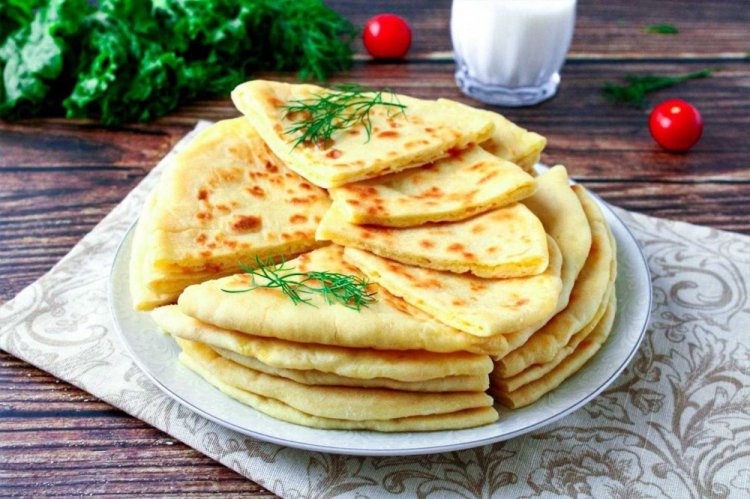 Чуду с картошкой и зеленью