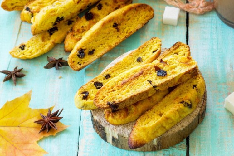 Печенье из тыквы с сухофруктами