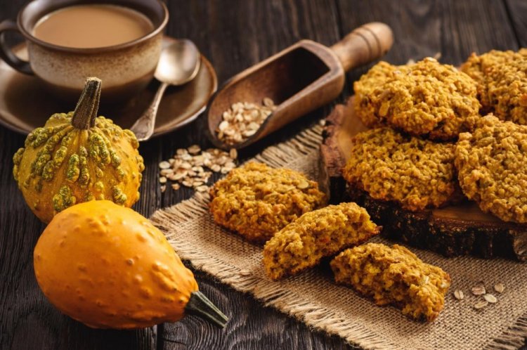 Печенье из тыквы и овсянки