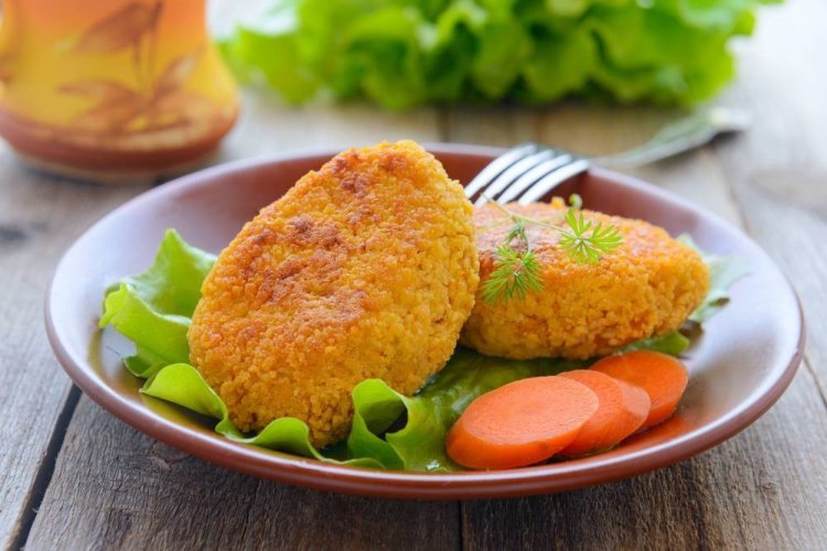 Котлеты из тыквы и моркови