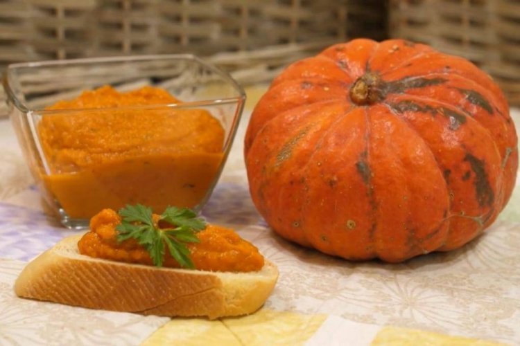 Икра из тыквы с болгарским перцем на зиму