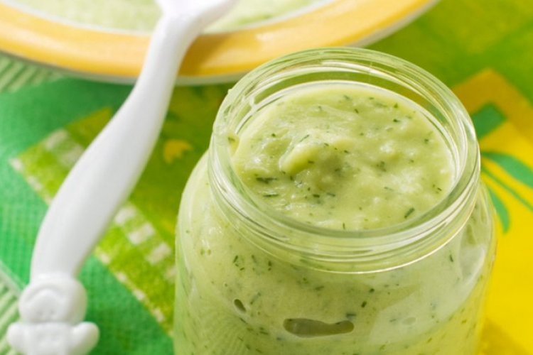 Детское пюре из кабачков на зиму