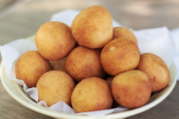 Творожные шарики с картошкой