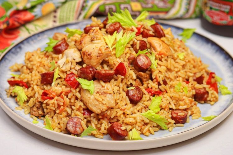 Джамбалайя со свининой