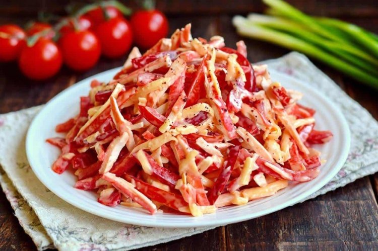 Салат «Красное море»