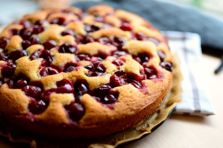 Вишневый пирог на 14 февраля