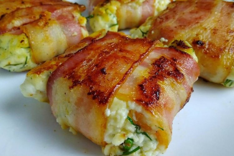 Сырники с беконом