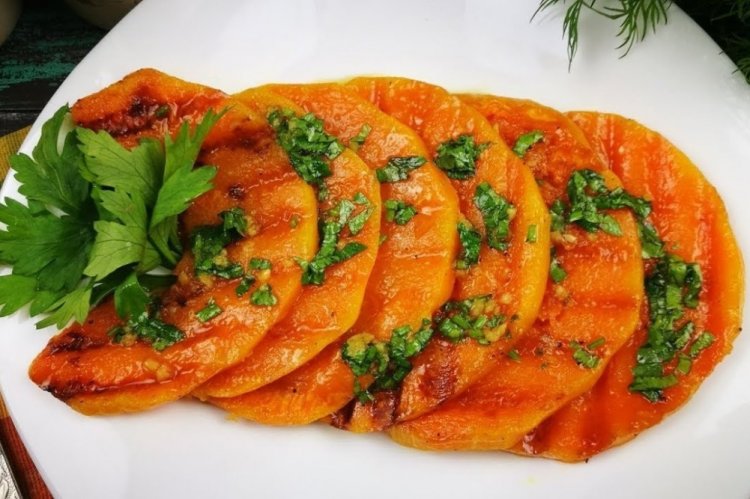 Тыква на гриле