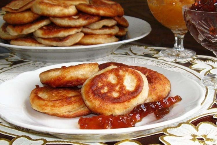 Оладьи на кислом молоке без дрожжей