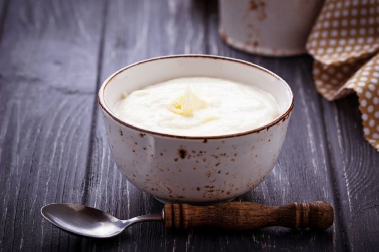 Манная каша на кокосовом молоке