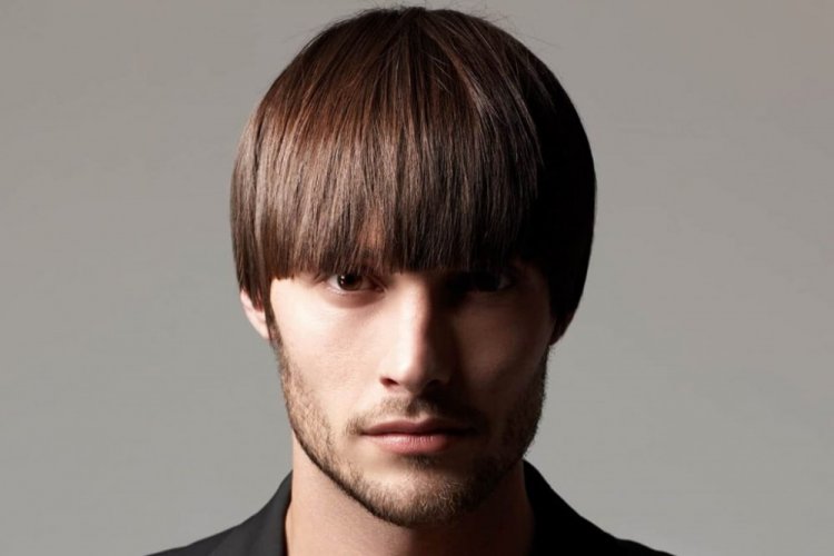 Горшок с прямой челкой