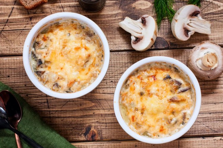 Жульен в аэрогриле