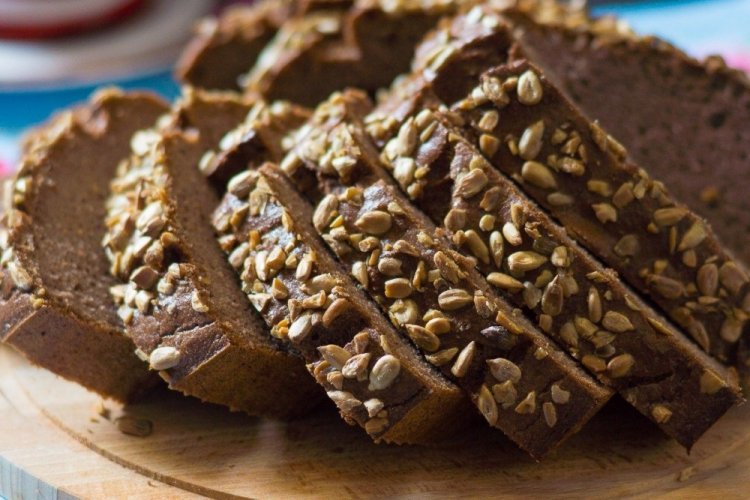 Кокосовый кето хлеб с какао