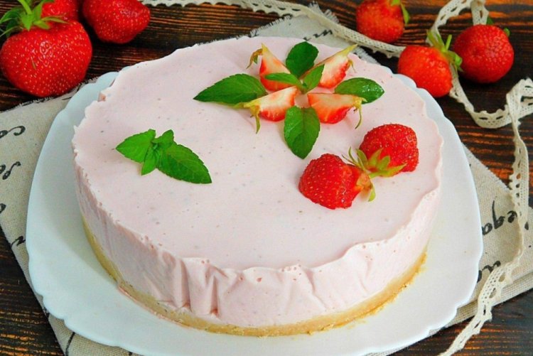 Йогуртовый торт