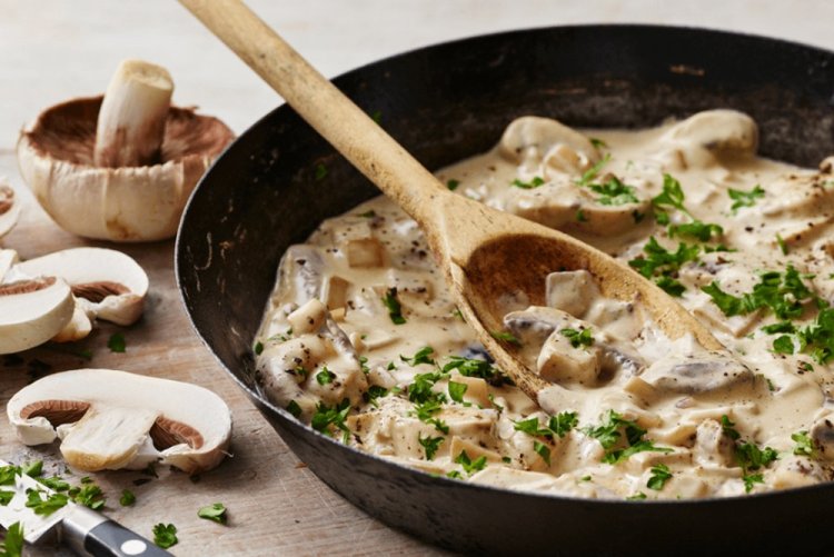 Грибная подлива к рису