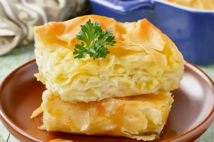 Сладкая ачма из лаваша