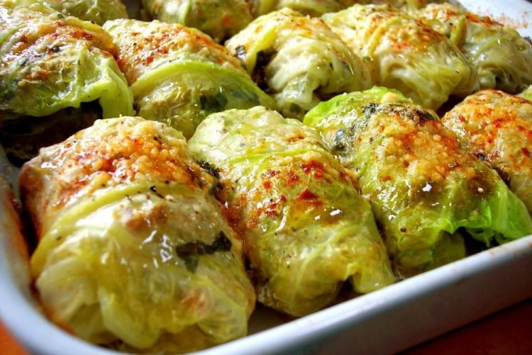 Голубцы из савойской капусты в духовке