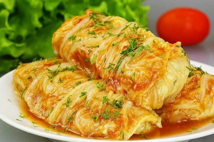 Голубцы из пекинской капусты в духовке