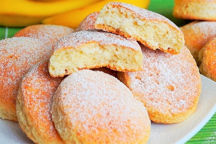 Печенье на кефире с творогом