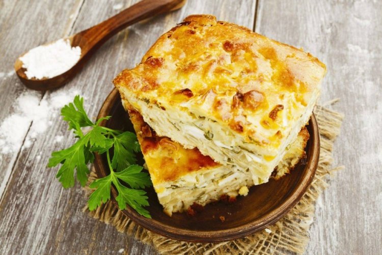 Безглютеновый пирог с капустой