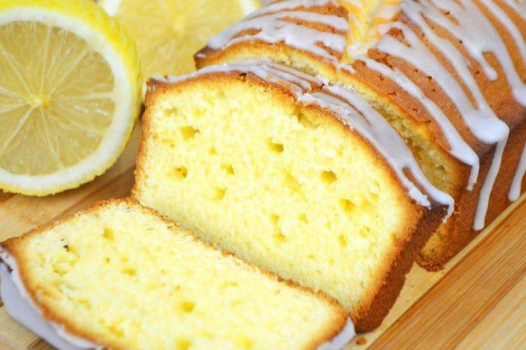 Безглютеновый лимонный кекс