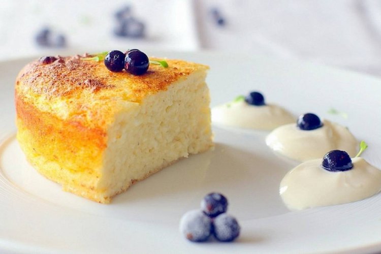 Безглютеновая творожная запеканка