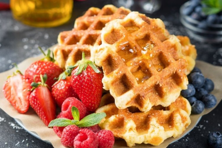Безглютеновые бельгийские вафли