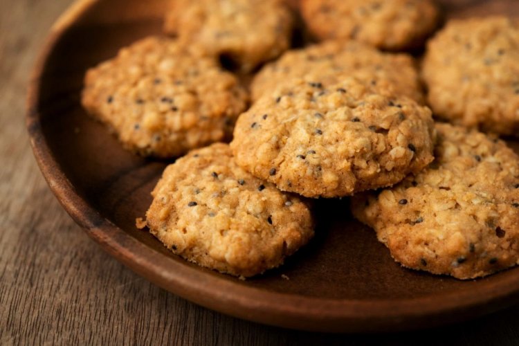 Овсяное ПП печенье с семенами чиа