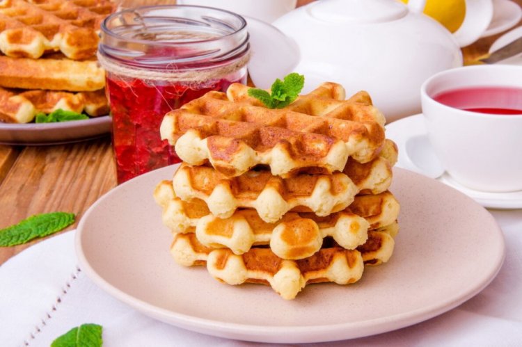 Творожные ПП вафли