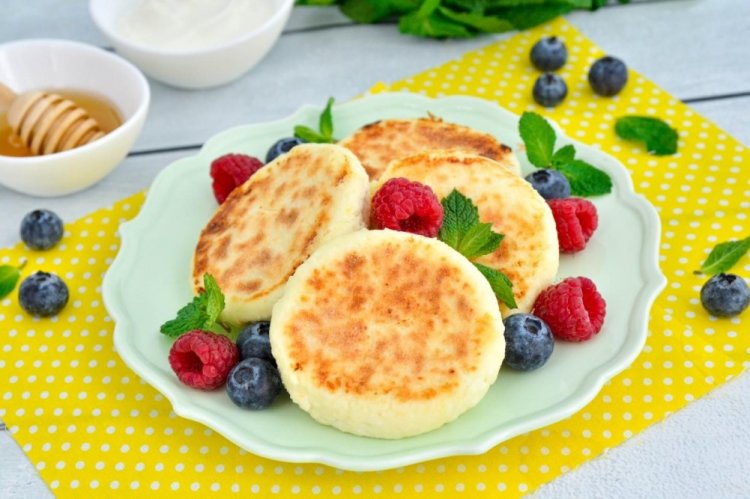 Сырники с рисовой мукой