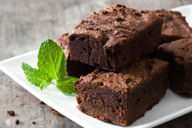 Шоколадный кето-пирог