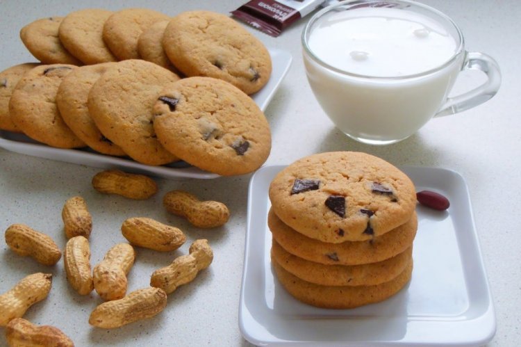 Кето-печенье из ореховой пасты