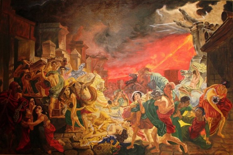«Последний день Помпеи», Карл Брюллов