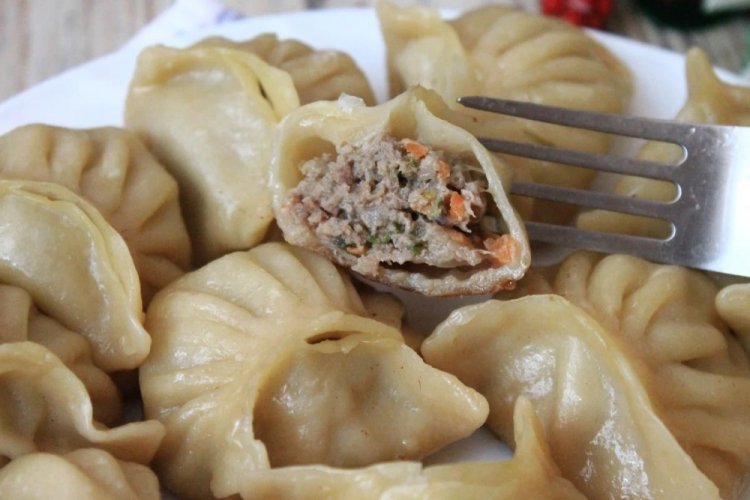 Начинка с овощной зажаркой для пельменей