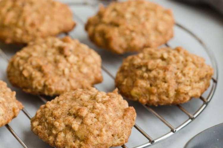 ПП овсяное печенье с бананом и финиками