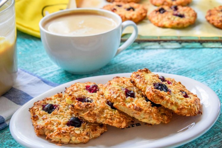 ПП овсяное печенье с кокосовым маслом и йогуртом