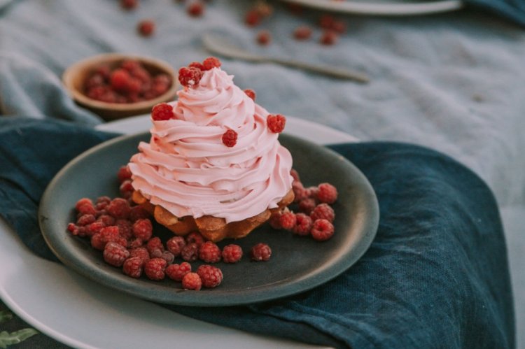 Малиновый крем