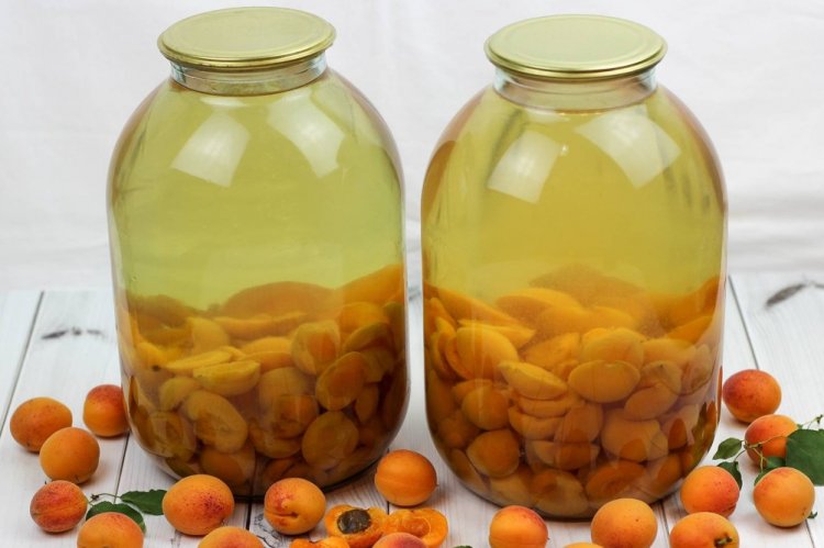 Абрикосовый компот на зиму
